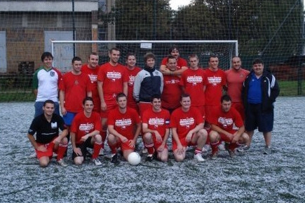 Team photo - Slovakia v Wales Fans on 11 Sep 2007