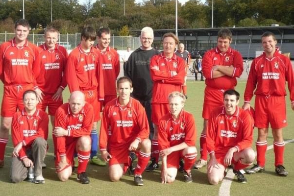 Team photo - Finland v Wales Fans on 10 Oct 2009